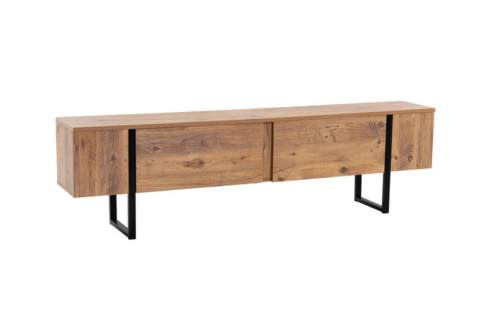 Nordure Mueble para TV Serenity - Pino Atlántico y Negro